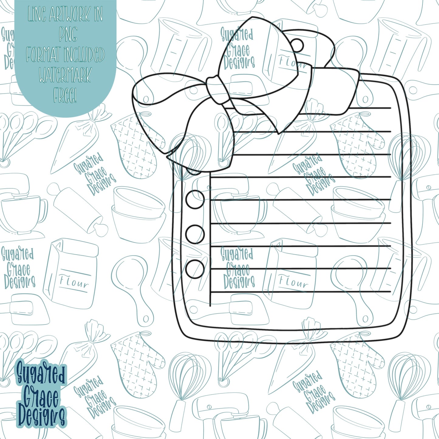 Back to School Clipboard Cookie Cutter STL Files for 3D Printing with Matching Printable PNG Images for Edible Ink Printers Including Eddie