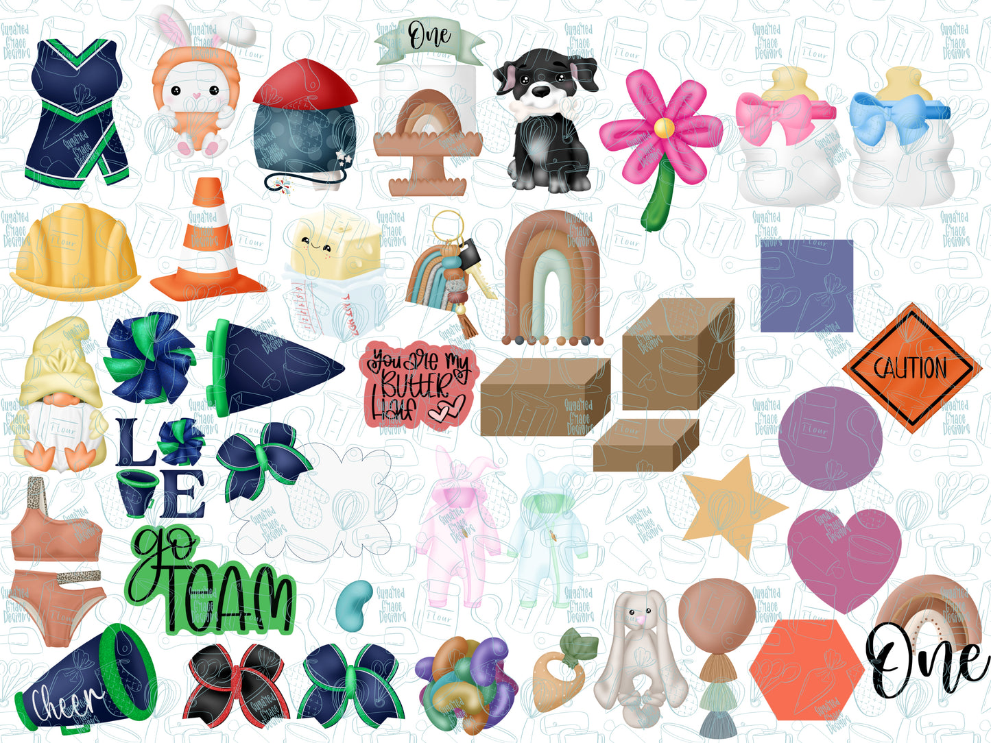 2023 PNG image Bundle for Eddie Edible Ink Printers