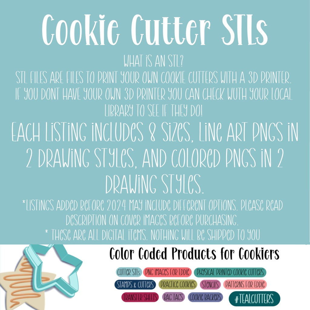 Cookie Cutter STL Files