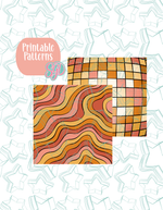 12/25 Monthly Batch - featuring 4 Cookie Cutter STL designs, 2 Cookie Tags, & 2 Printable Patterns - Disco Wild Child