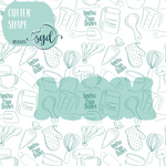 Mom Cookie Cutter STL File with PNG Images to Match - For 3D Printing and Edible Ink Printers