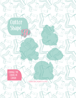 12/25 Monthly Batch - featuring 4 Cookie Cutter STL designs, 2 Cookie Tags, & 2 Printable Patterns - Disco Wild Child