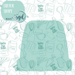 Alarm Cookie Cutter STL File with PNG Images to Match - For 3D Printing and Edible Ink Printers