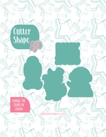 2026 Arctic New Years Cookie Cutter set with matching PNG - Set of 4 Designs