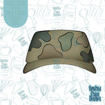 Army Military Hat Cookie Cutter STL Files for 3D Printing with Matching Printable PNG Images for Edible Ink Printers Including Eddie