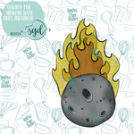 Asteroid Cookie Cutter STL File  with PNG Images to Match - For 3D Printing and Edible Ink Printers