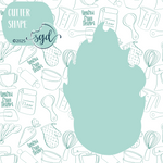 Asteroid Cookie Cutter STL File  with PNG Images to Match - For 3D Printing and Edible Ink Printers