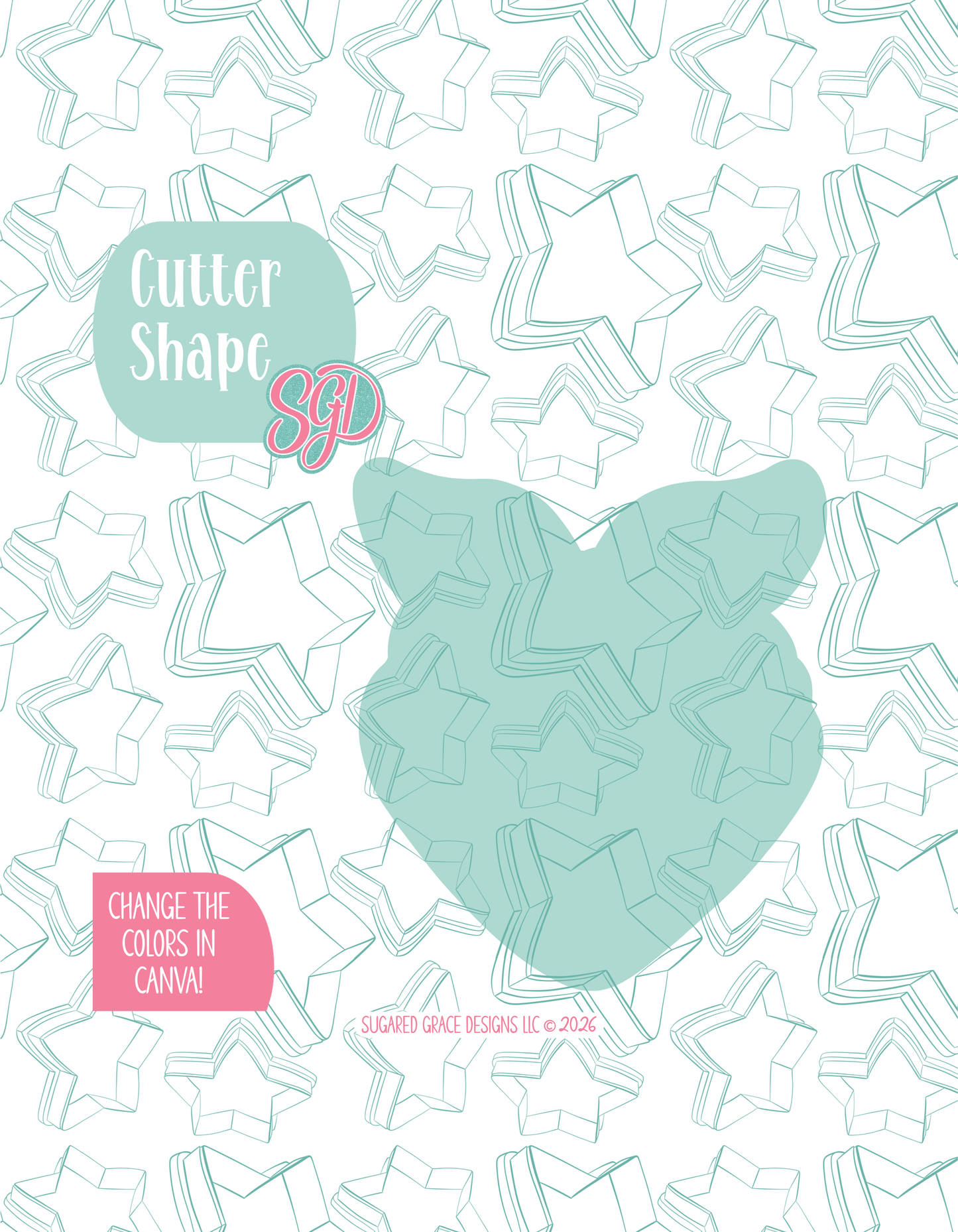 Bandana Cookie Cutter STL and PNG set