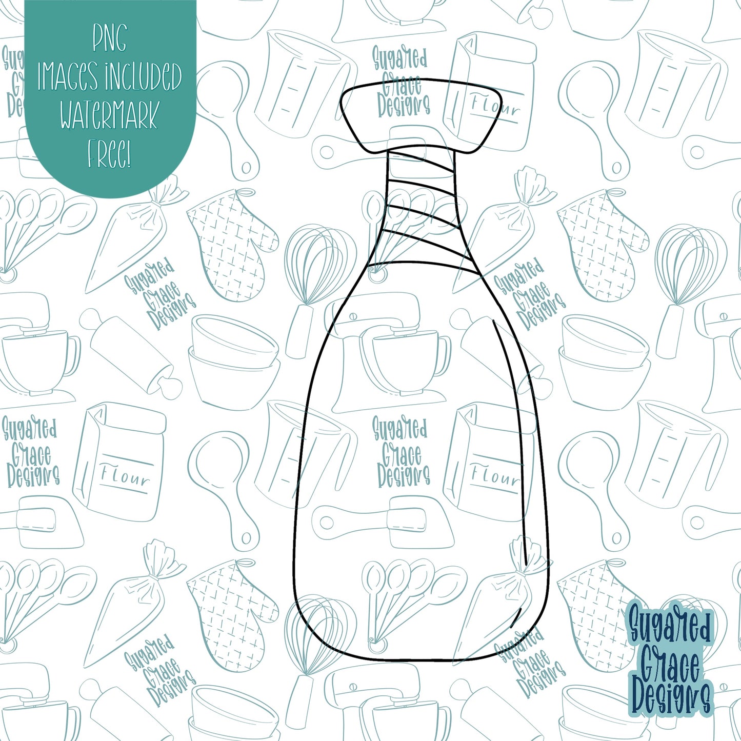 Baseball Bat Cookie Cutter with Matching PNG Images for Edible Ink Printers Including Eddie