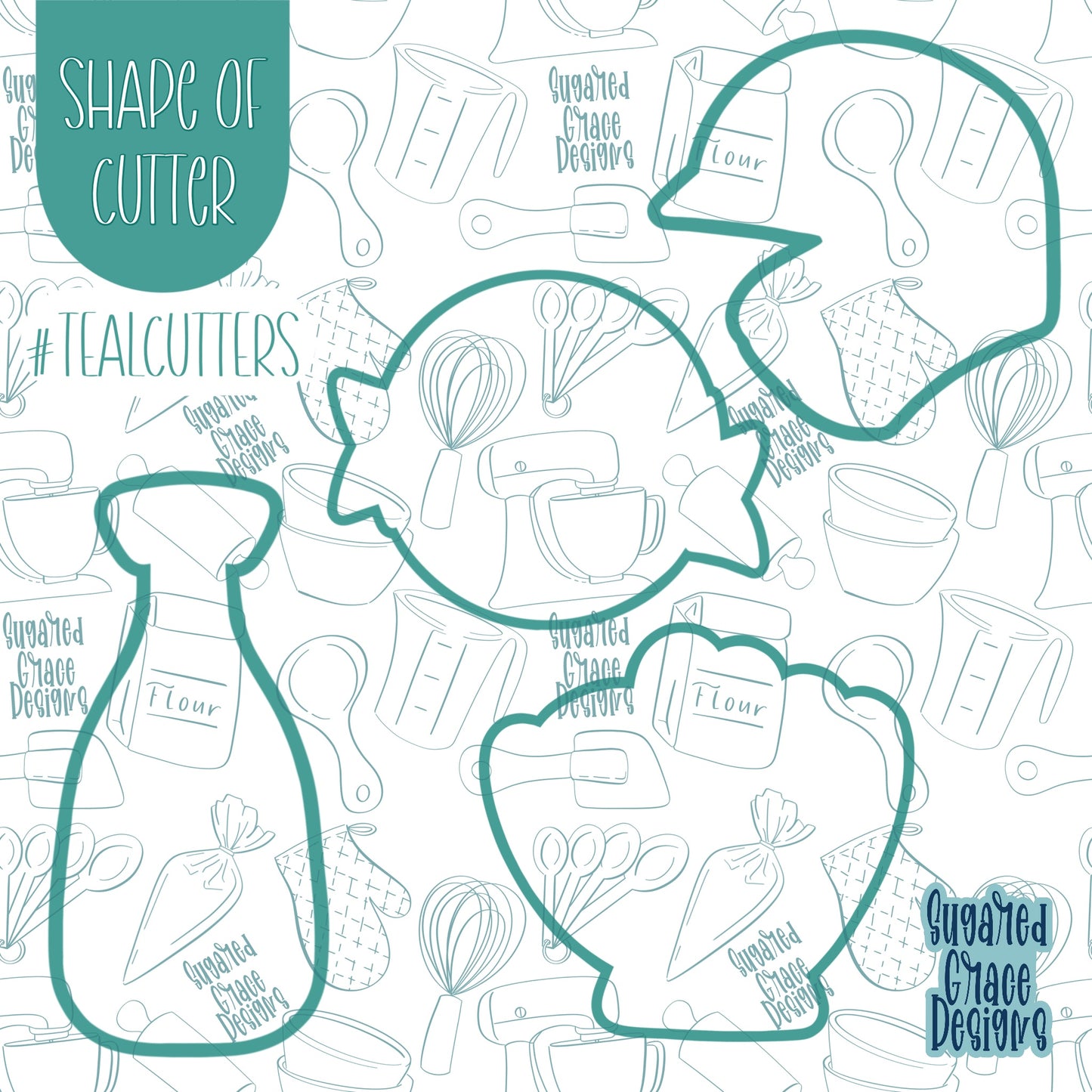 Baseball Cookie Cutter Set with Matching PNG Images for Edible Ink Printers Including Eddie