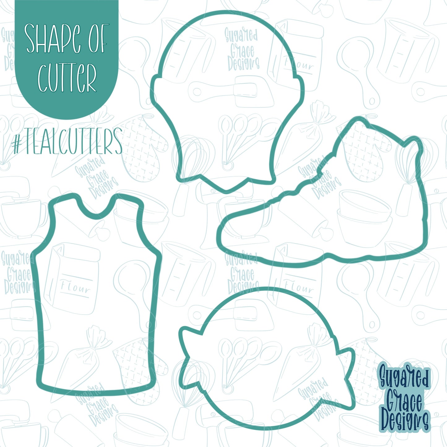 Basketball Cookie Cutter Set of 4 with Matching PNG Images for Edible Ink Printers Including Eddie