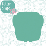 Cooked and Basted Turkey Cookie Cutter with PNG Images to Match - Hand Drawn Graphics for Edible Ink Printers