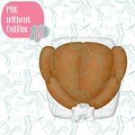 Cooked and Basted Turkey PNG Image Set for Edible Ink Printers - Hand Drawn Editable Graphics
