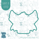 Bat Cookie Cutter with Matching Printable PNG Images for Edible Ink Printers Including Eddie