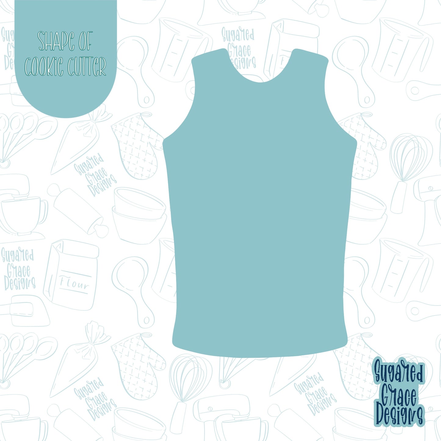 Basketball Jersey Cookie Cutter STL Files for 3D Printing with Matching Printable PNG Images for Edible Ink Printers Including Eddie