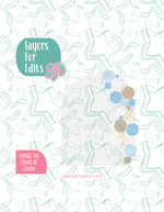Baby Shower Balloon Arch Cookie Cutter Plaque with PNG Images to Match - Hand Drawn Graphics for Edible Ink Printers
