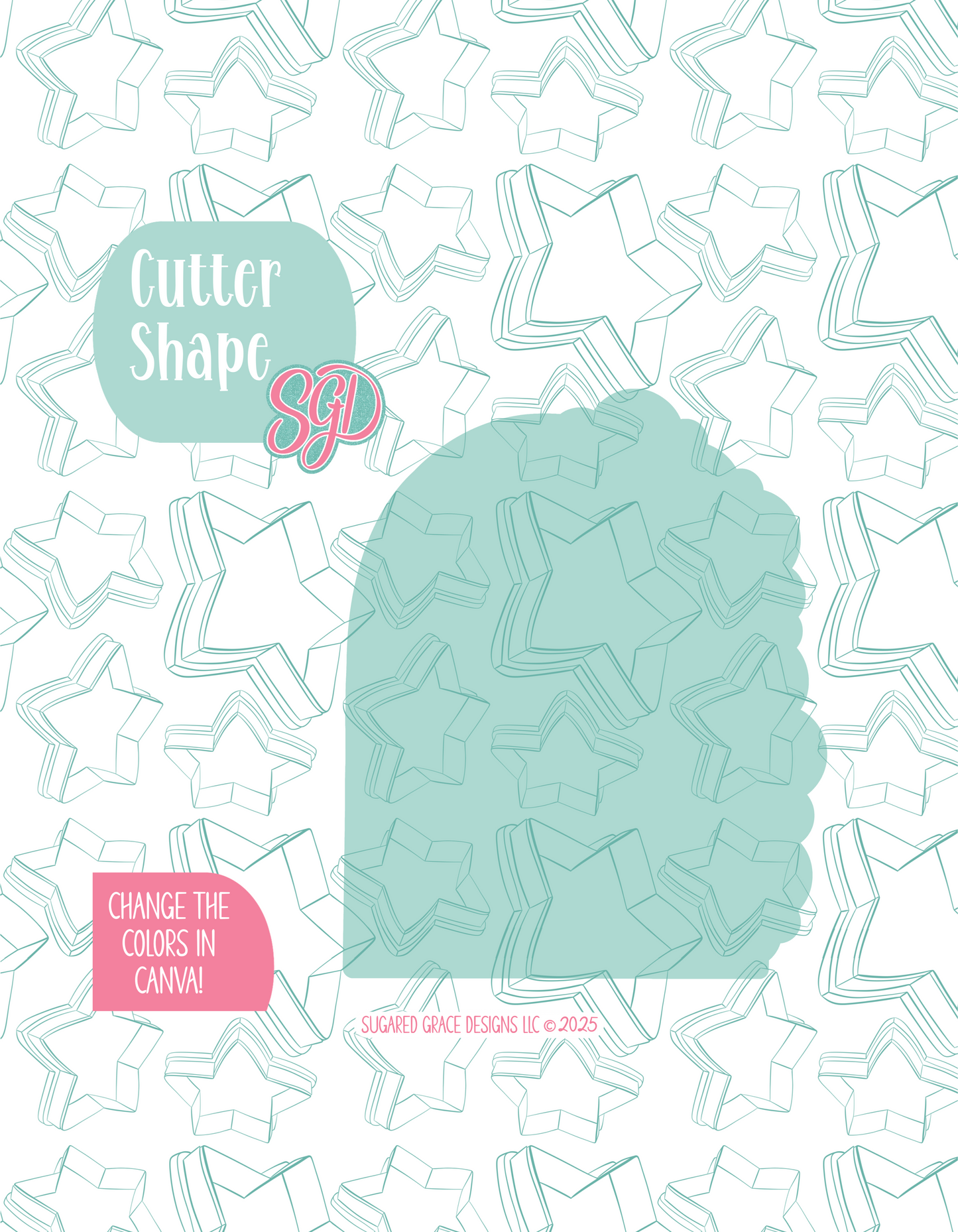 baby Shower Balloon arch Cookie Cutter STL File with PNG Images to Match - For 3D Printing and Edible Ink Printers