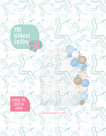 baby Shower Balloon arch Cookie Cutter STL File with PNG Images to Match - For 3D Printing and Edible Ink Printers