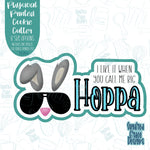 Big Hoppa Easter Cookie Cutter with Matching PNG Images for Edible Ink Printers Including Eddie