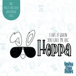 Big Hoppa Easter Cookie Cutter with Matching PNG Images for Edible Ink Printers Including Eddie