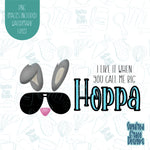 Big Hoppa Easter Cookie Cutter with Matching PNG Images for Edible Ink Printers Including Eddie