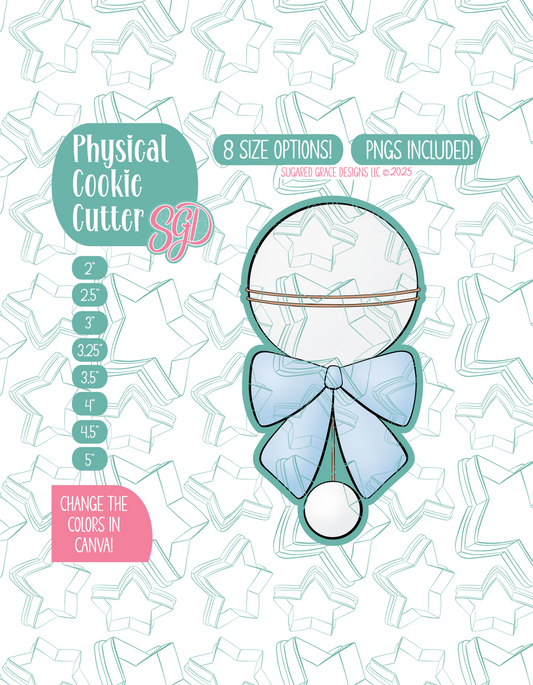 Baby Rattle Cookie Cutter Plaque with PNG Images to Match - Hand Drawn Graphics for Edible Ink Printers (Copy)