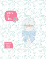 Baby Rattle PNG Image Set for Edible Ink Printers - Hand Drawn Editable Graphics