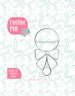 Baby Rattle PNG Image Set for Edible Ink Printers - Hand Drawn Editable Graphics