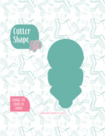 Baby Rattle Cookie Cutter Plaque with PNG Images to Match - Hand Drawn Graphics for Edible Ink Printers (Copy)