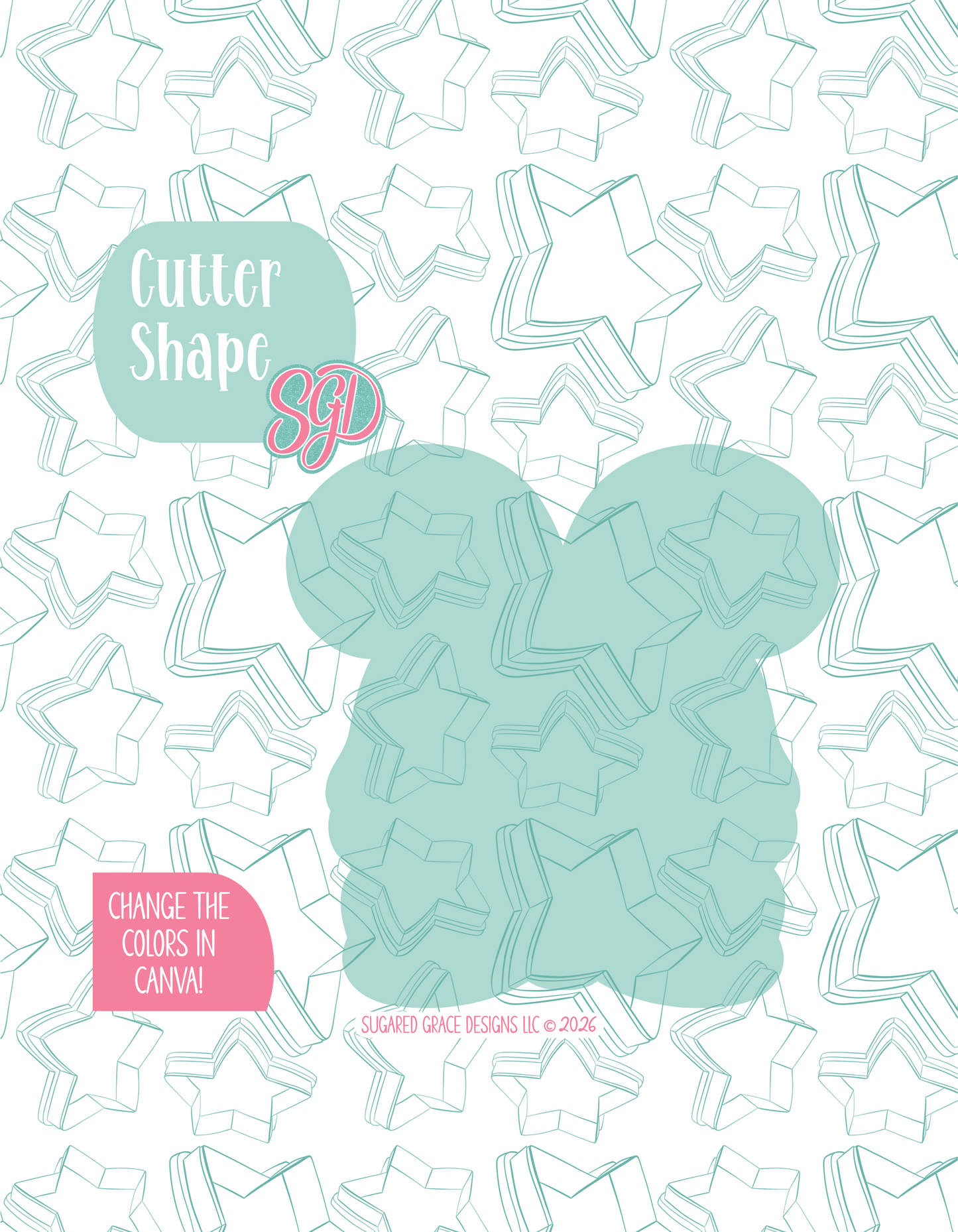 Easter Bunny with bow Cookie Cutter STL and PNG set