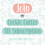Three Rex Cookie Cutter with PNG Images to Match - Hand Drawn Graphics for Edible Ink Printers