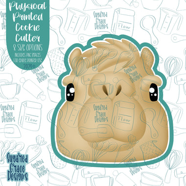 Camel Cookie Cutter with Matching Printable PNG Images for Edible Ink Printers Including Eddie