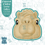 Camel Cookie Cutter with Matching Printable PNG Images for Edible Ink Printers Including Eddie