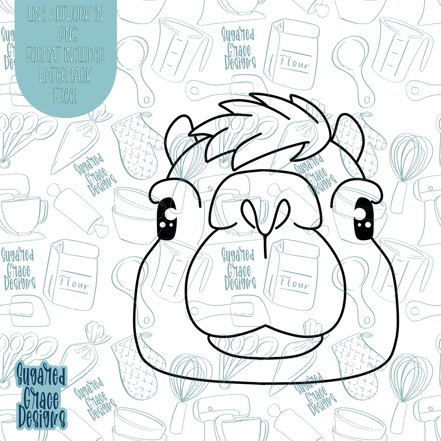 Camel Cookie Cutter STL Files for 3D Printing with Matching Printable PNG Images for Edible Ink Printers Including Eddie