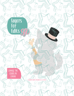 Champagne Wolf Cookie Cutter with matching PNG