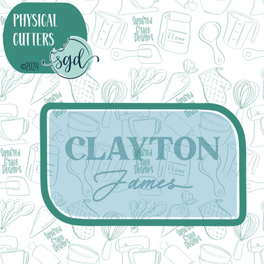 Clayton Plaque Cookie Cutter with Unlimited Decorating Possibilities!