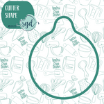 Compass Cookie Cutter with PNG Images to Match - Hand Drawn Graphics for Edible Ink Printers