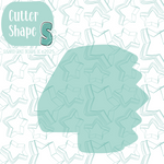 Dinosaur Themed Number 4 Cookie Cutter STL File with PNG Images to Match - For 3D Printing and Edible Ink Printers