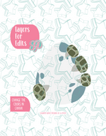 Dinosaur Egg PNG Image Set for Edible Ink Printers - Hand Drawn Editable Graphics