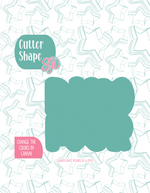Dino Four Cookie Cutter Plaque with PNG Images to Match - Hand Drawn Graphics for Edible Ink Printers