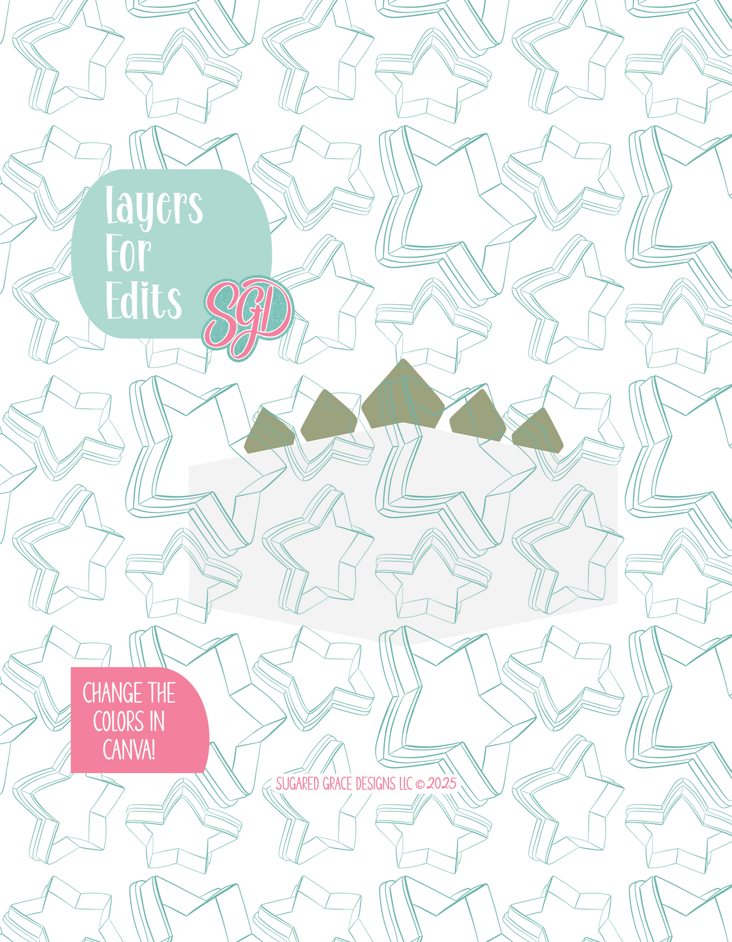 Dinosaur Name Plaque Cookie Cutter STL File with PNG Images to Match - For 3D Printing and Edible Ink Printers