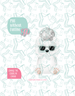 Editable Disco Polar Bear Cookie Cutter STL and PNG (Digital Download)