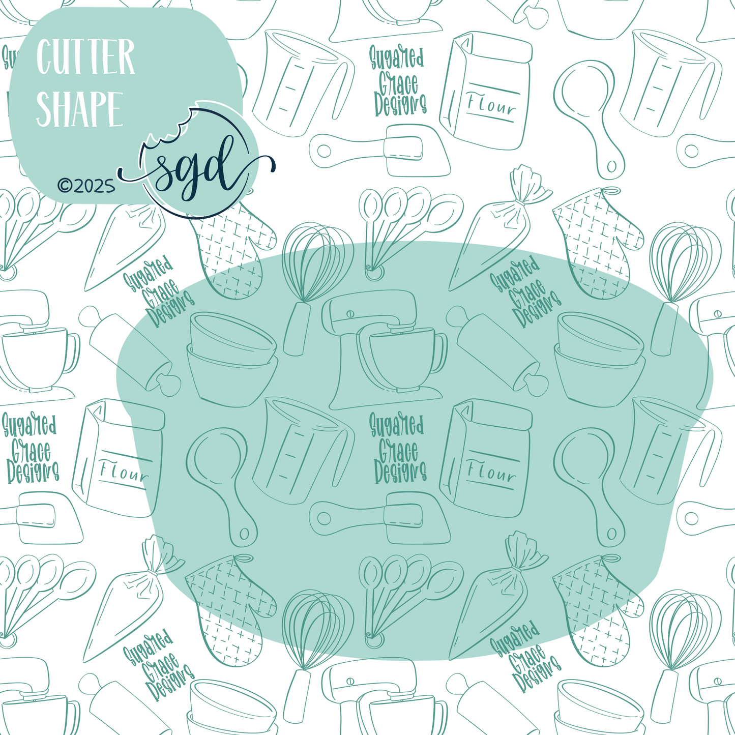 Dog Bowl Cookie Cutter STL File  with PNG Images to Match - For 3D Printing and Edible Ink Printers