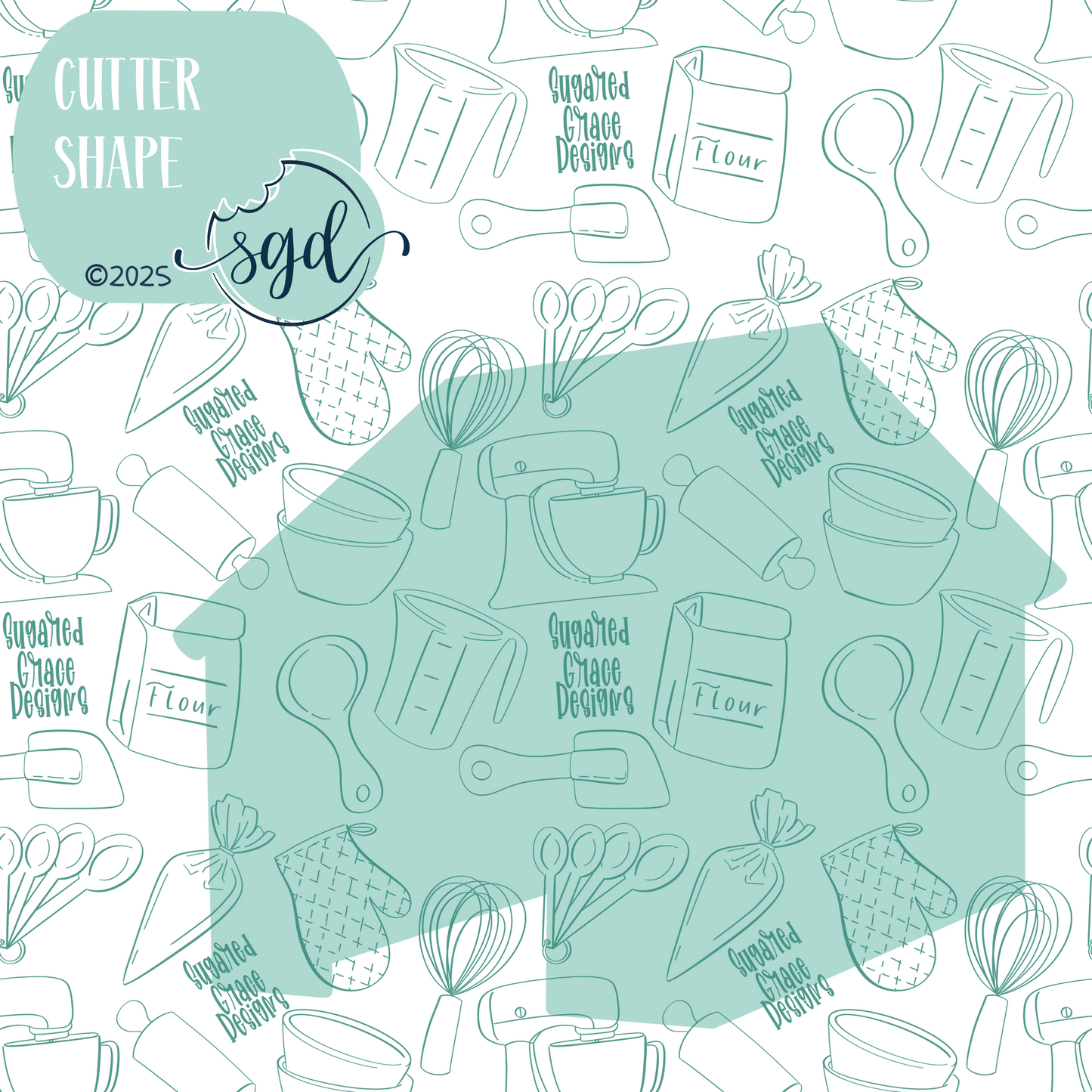 Dog House Cookie Cutter STL File  with PNG Images to Match - For 3D Printing and Edible Ink Printers