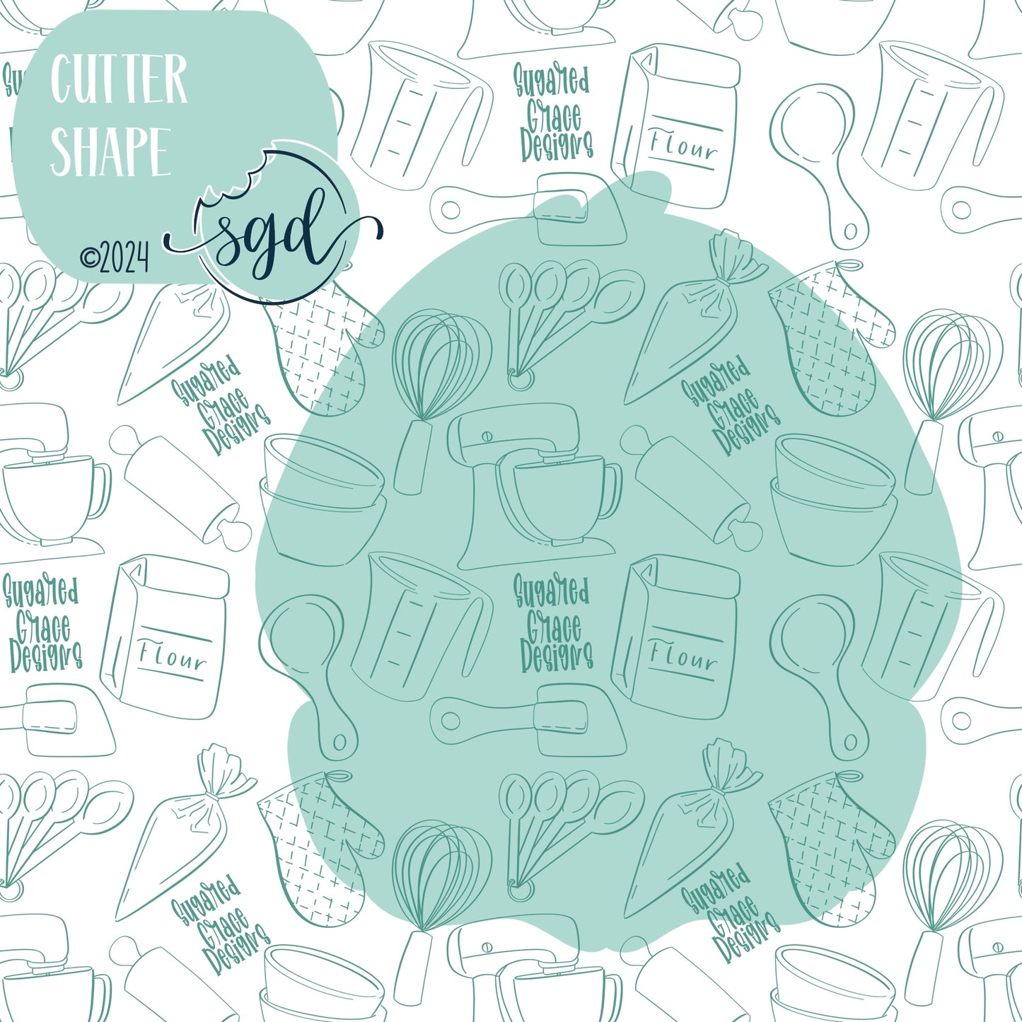 Easter Chick Cookie Cutter STL File  with PNG Images to Match - For 3D Printing and Edible Ink Printers