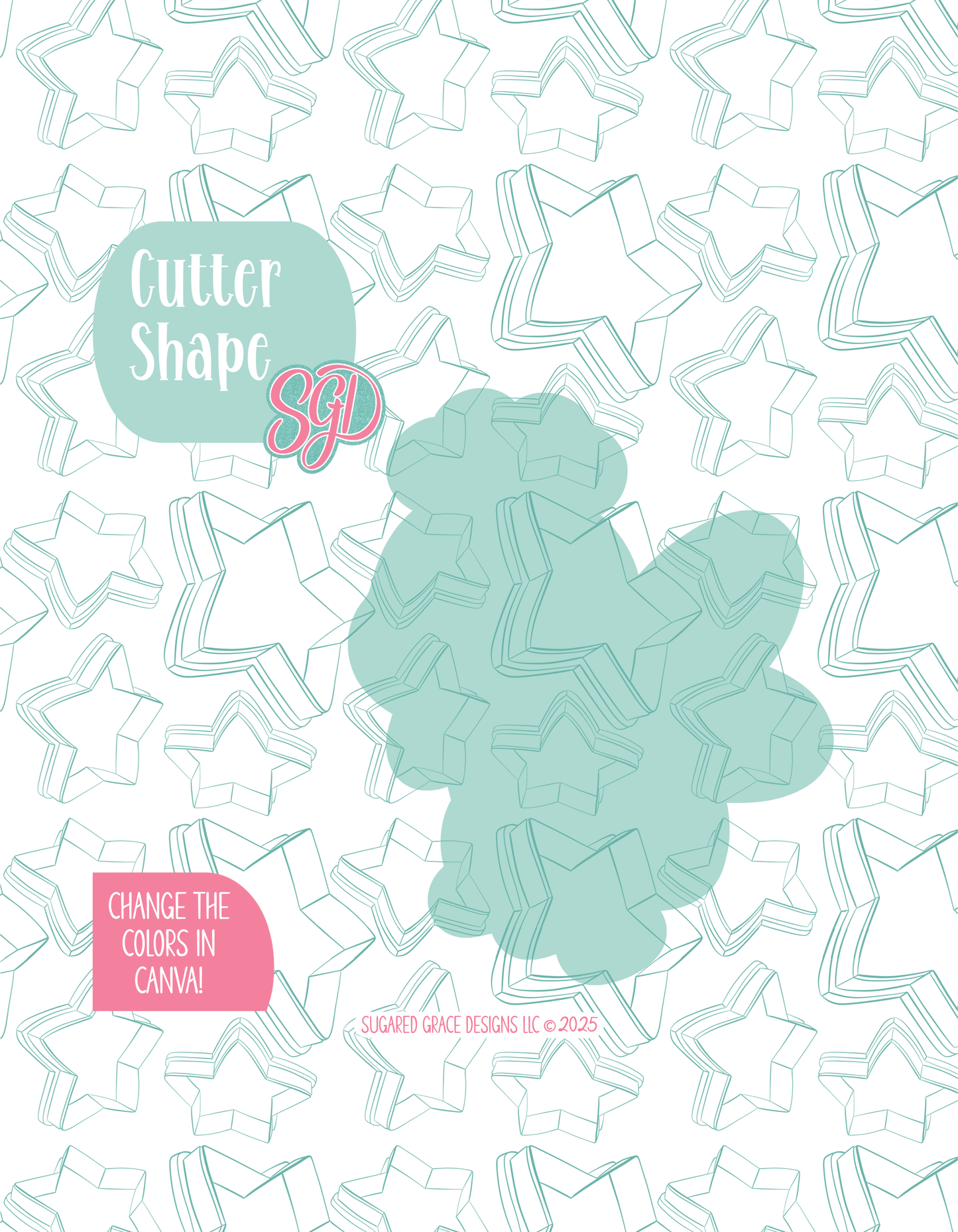 Firefly Love Bug Cookie Cutter STL and PNG set