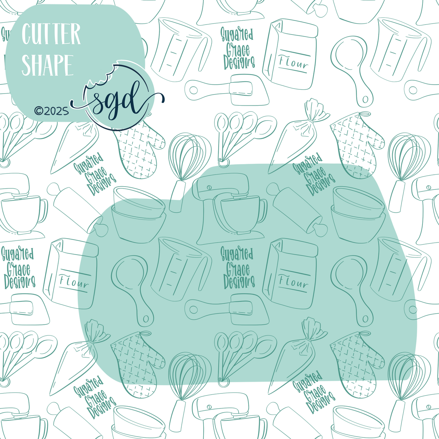 Flashlight Cutter STL File with PNG Images to Match - For 3D Printing and Edible Ink Printers