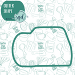 Flashlight Cookie Cutter with PNG Images to Match - Hand Drawn Graphics for Edible Ink Printers