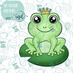 Frog Prince Cookie Cutter STL Files with PNG Images to match - For 3D Printing and Edible Ink Printers