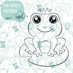 Frog Prince Cookie Cutter STL Files with PNG Images to match - For 3D Printing and Edible Ink Printers